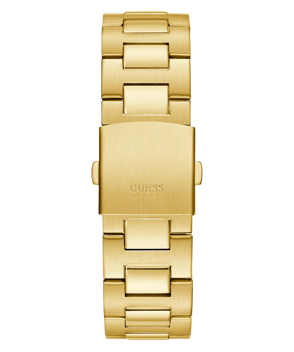 GUESS Equity Mens Gold Tone Multi-function Watch - Image 8