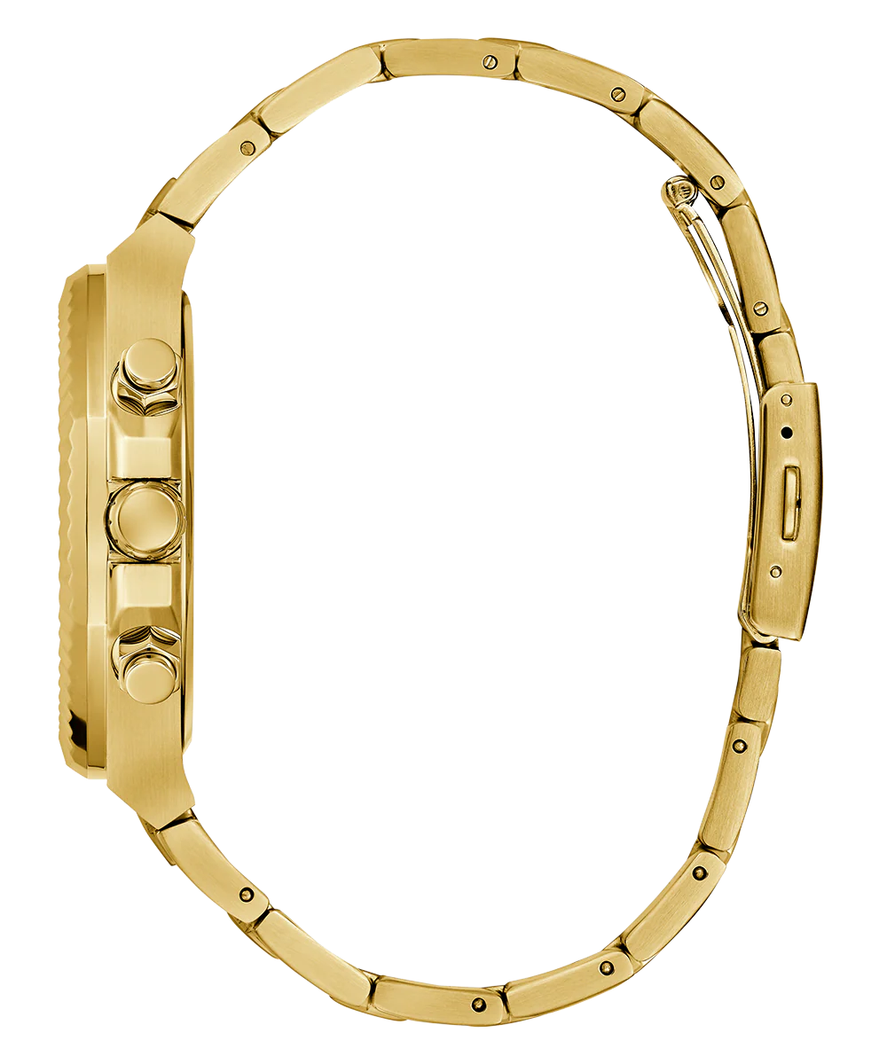 GUESS Equity Mens Gold Tone Multi-function Watch - Image 10