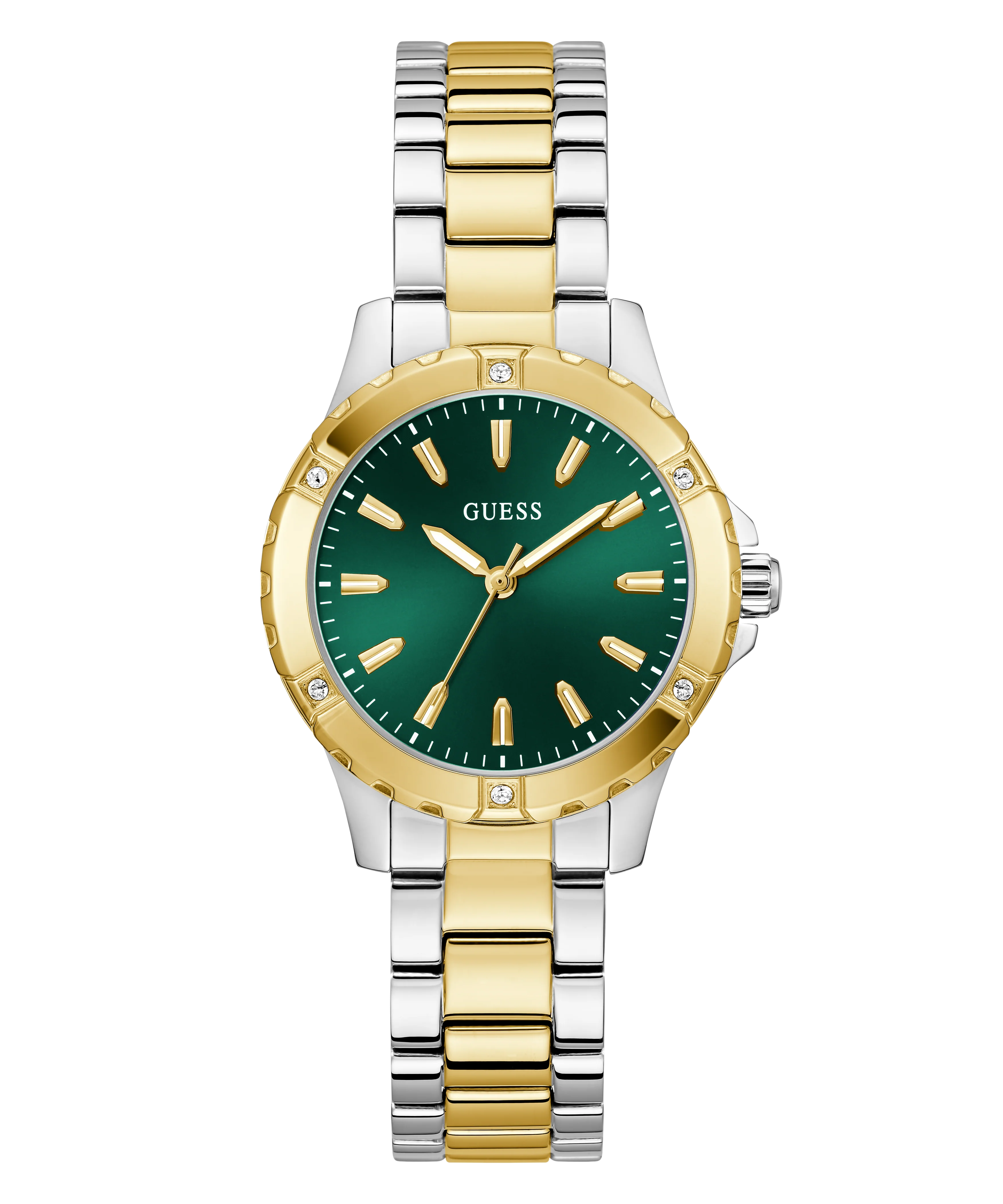 GUESS Ladies 2-Tone Analog Watch - Image 3