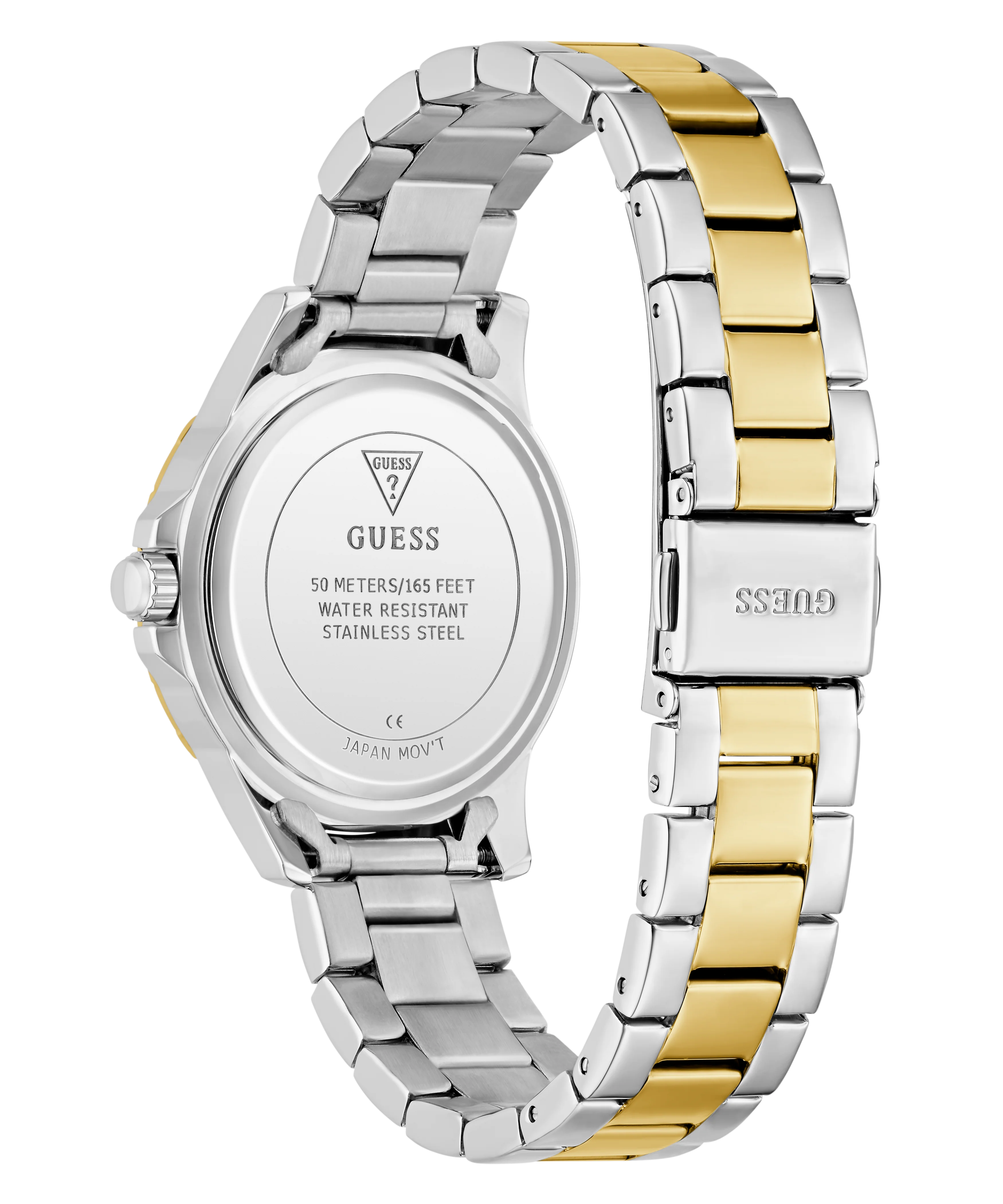 GUESS Ladies 2-Tone Analog Watch - Image 4