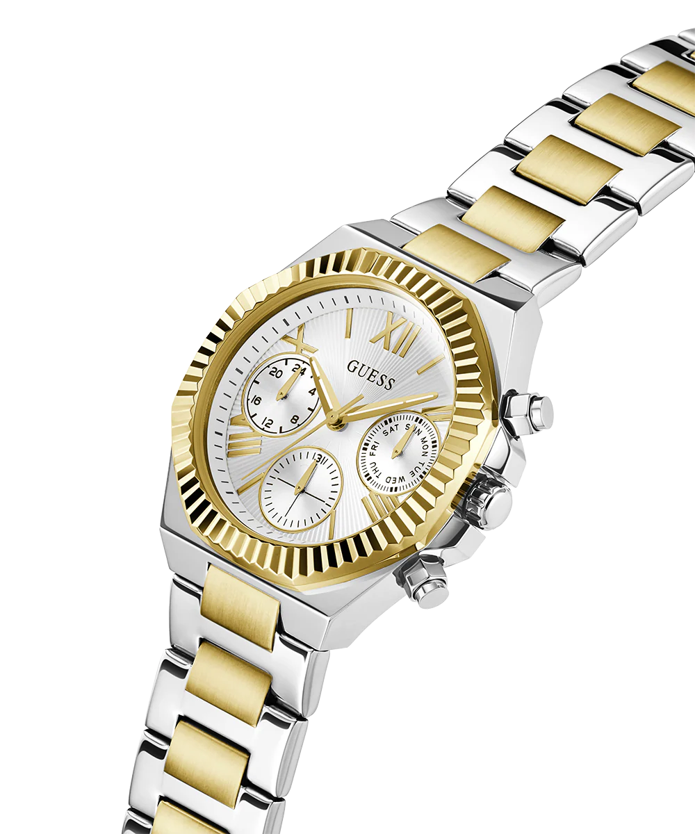 GUESS Ladies 2-Tone Multi-function Watch - Image 3