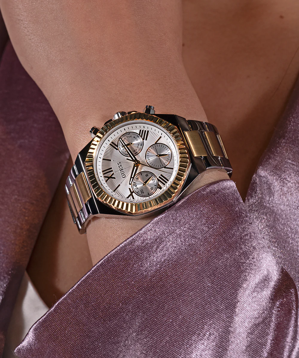 GUESS Ladies 2-Tone Multi-function Watch - Image 5