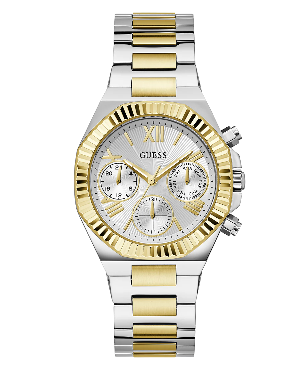 GUESS Ladies 2-Tone Multi-function Watch - Image 6