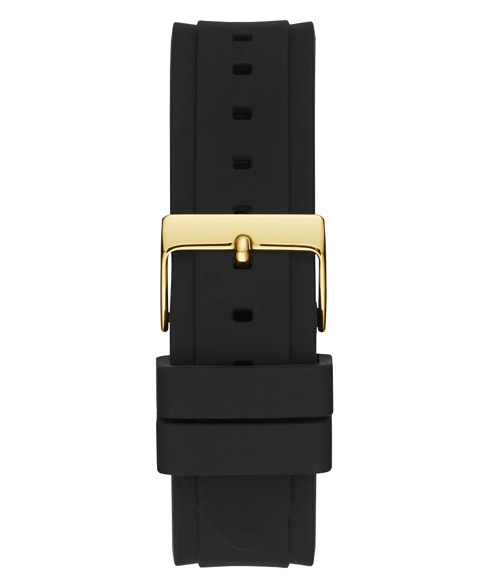 GUESS Ladies Black Gold Tone Multi-function Watch - Image 6