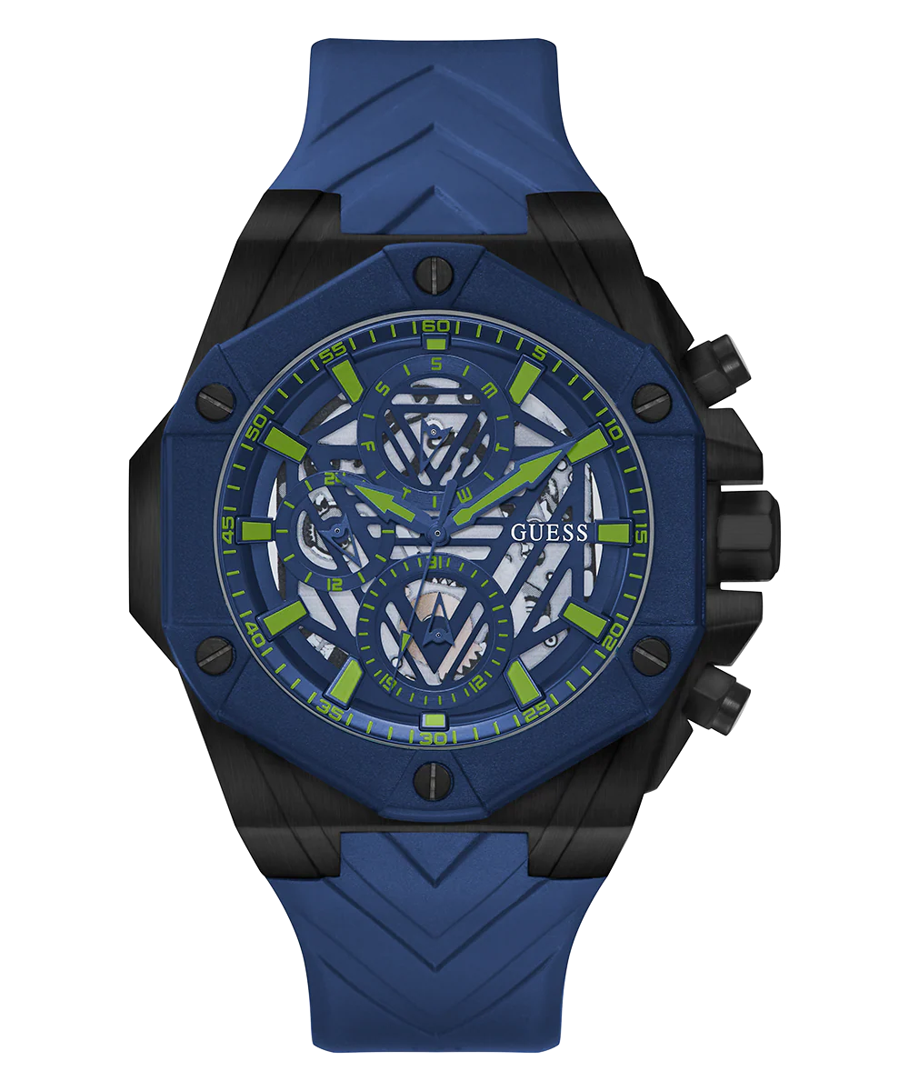 GUESS Ladies Blue Multi-function Watch - Image 3