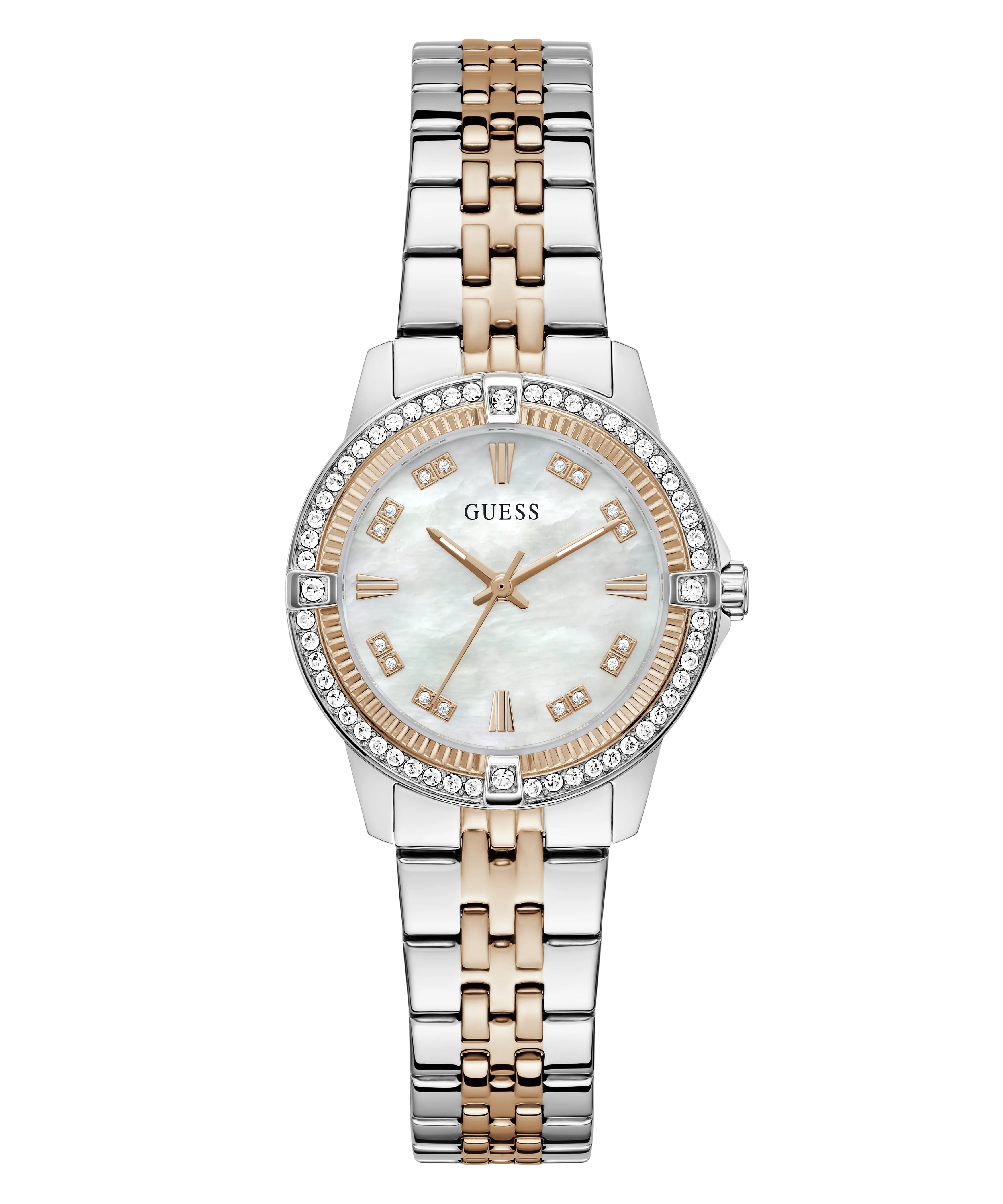 GUESS Ladies Colette 2-Tone Analog Watch - Image 4