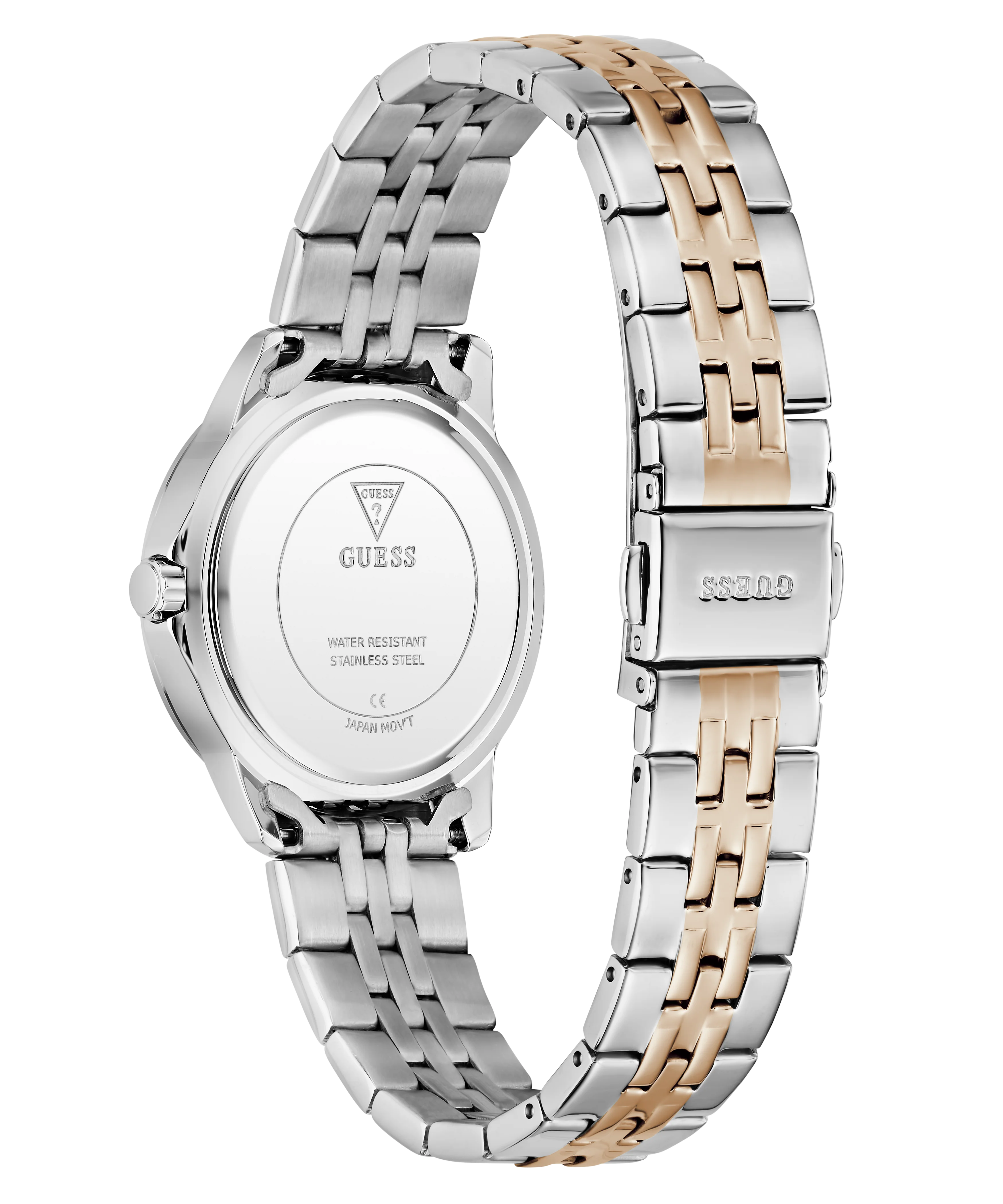 GUESS Ladies Colette 2-Tone Analog Watch - Image 7