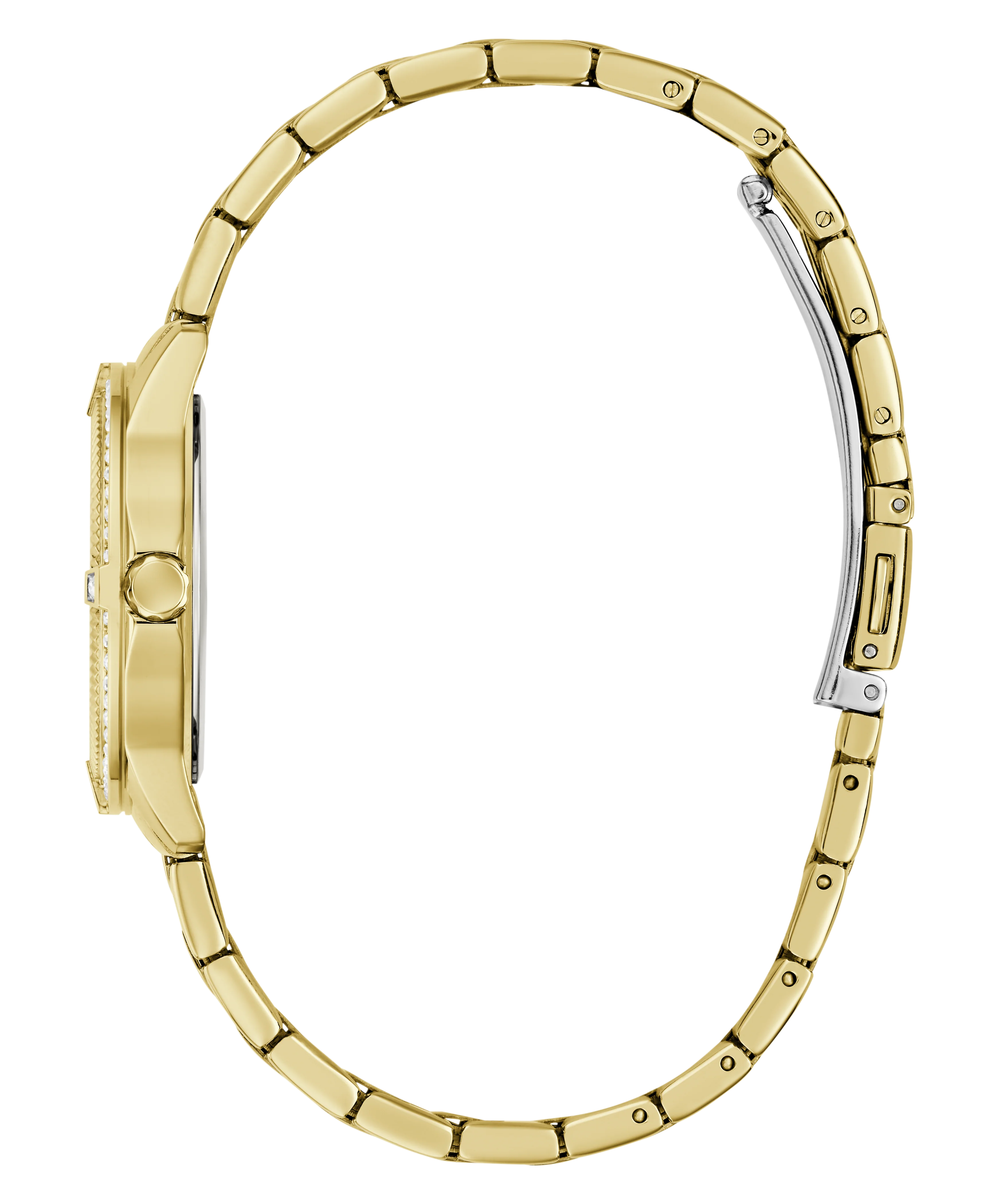 GUESS Ladies Colette Gold Tone Analog Watch - Image 8