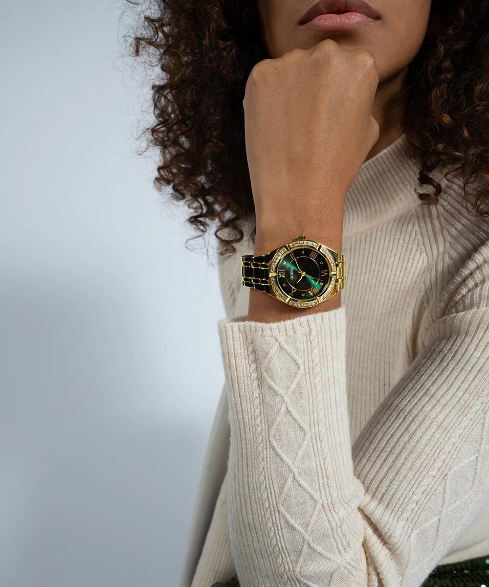 GUESS Ladies Gold Tone Analog Watch - Image 3