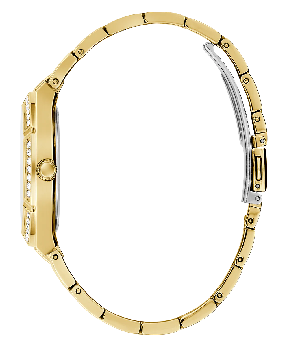 GUESS Ladies Gold Tone Analog Watch - Image 8