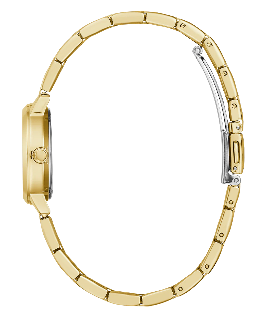 GUESS Ladies Gold Tone Analog Watch - Image 4