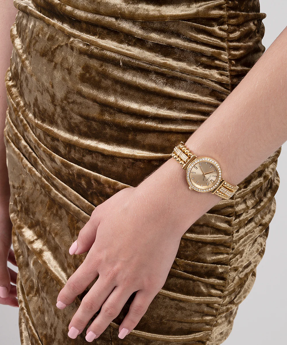 GUESS Ladies Gold Tone Analog Watch - Image 3