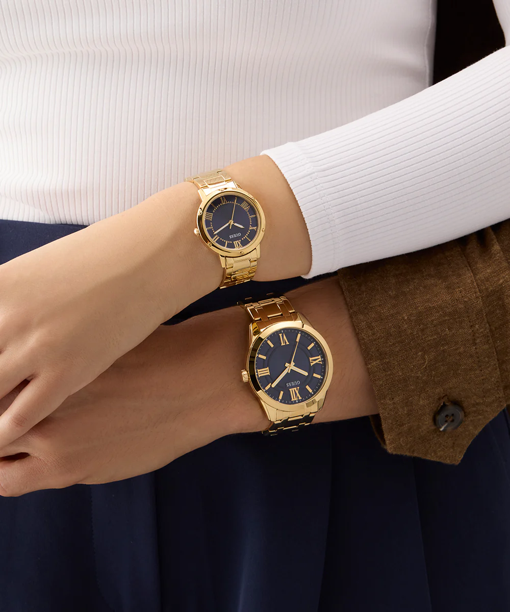 GUESS Ladies Gold Tone Analog Watch - Image 7