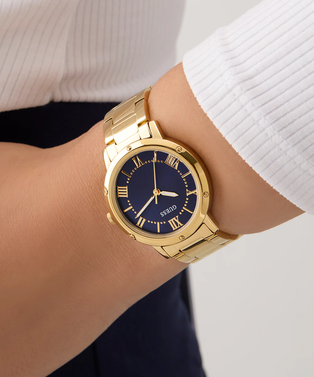 GUESS Ladies Gold Tone Analog Watch - Image 9