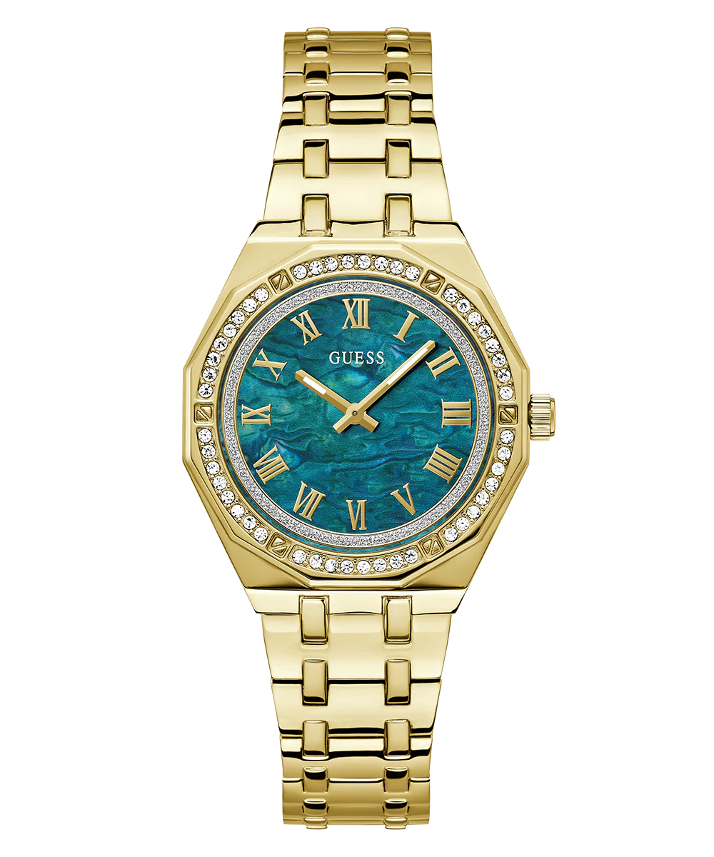 GUESS Ladies Gold Tone Analog Watch - Image 6