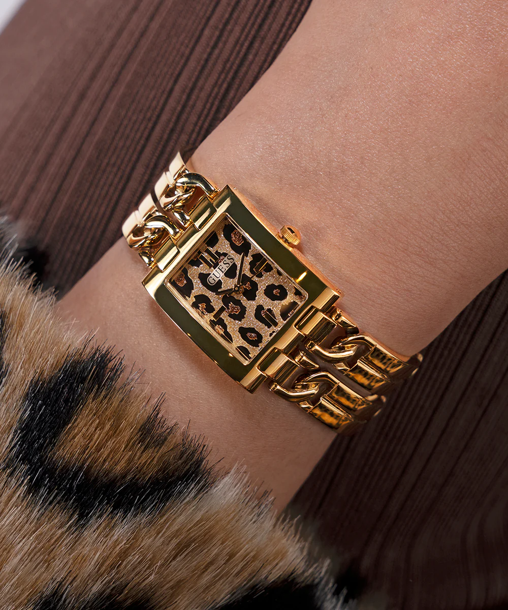 GUESS Ladies Gold Tone Analog Watch - Image 7