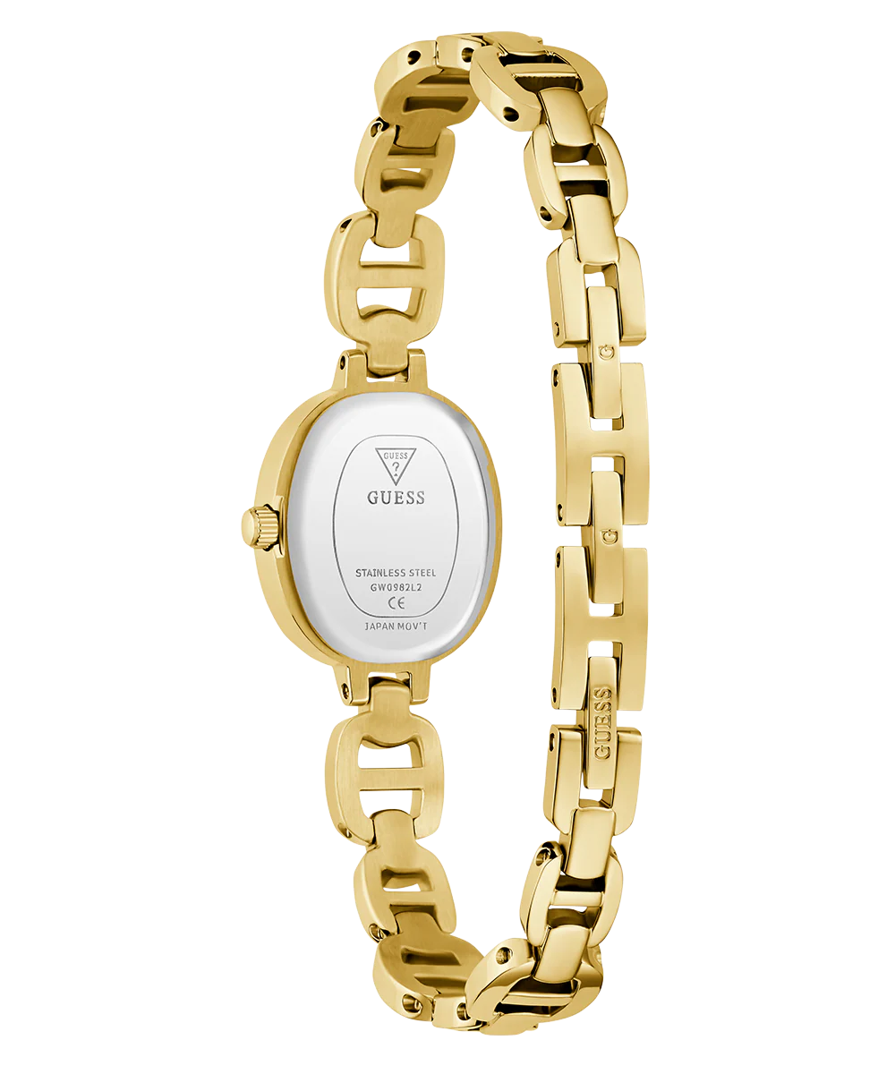 GUESS Ladies Gold Tone Analog Watch - Image 7