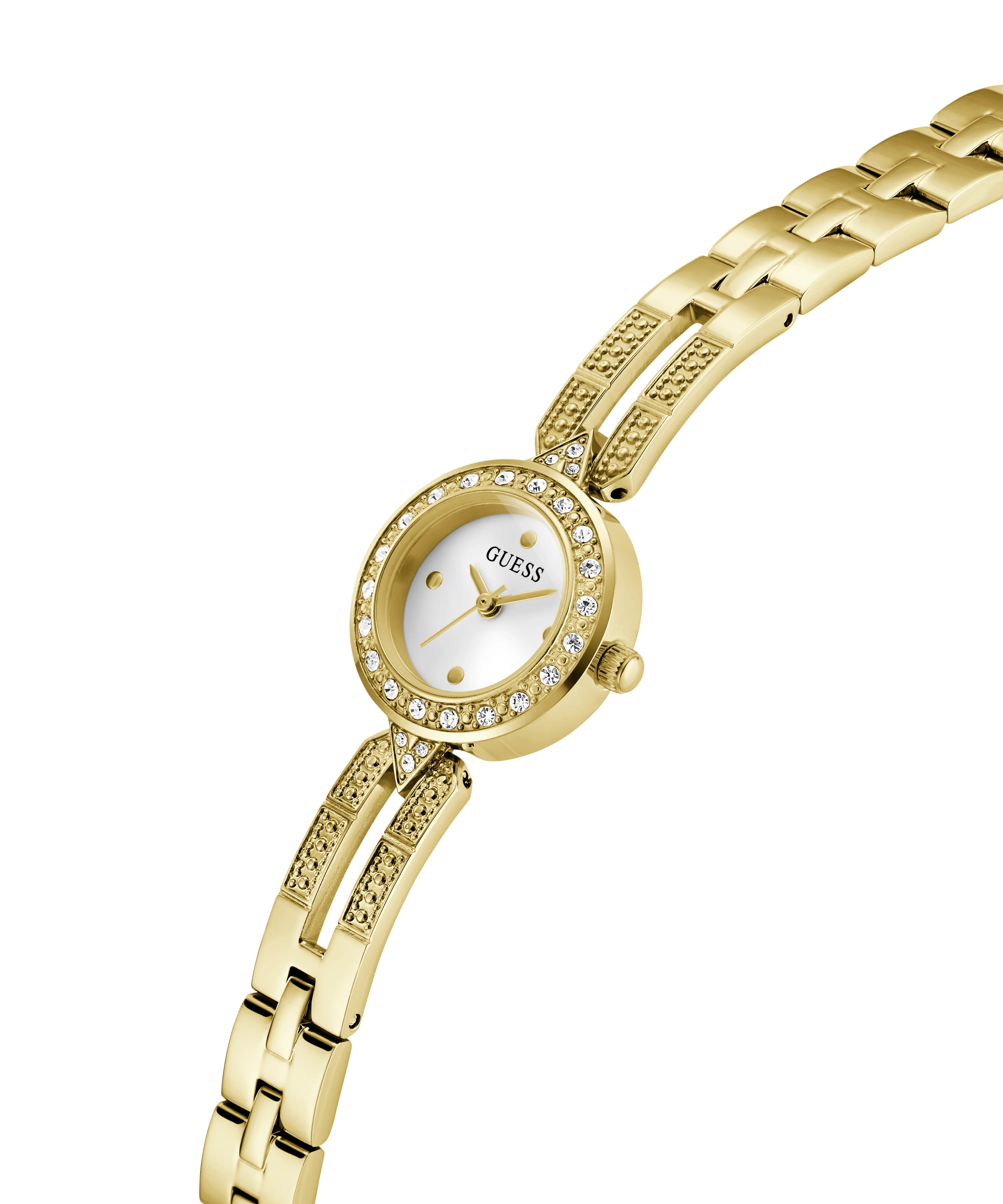 GUESS Ladies Gold Tone Analog Watch - Image 3