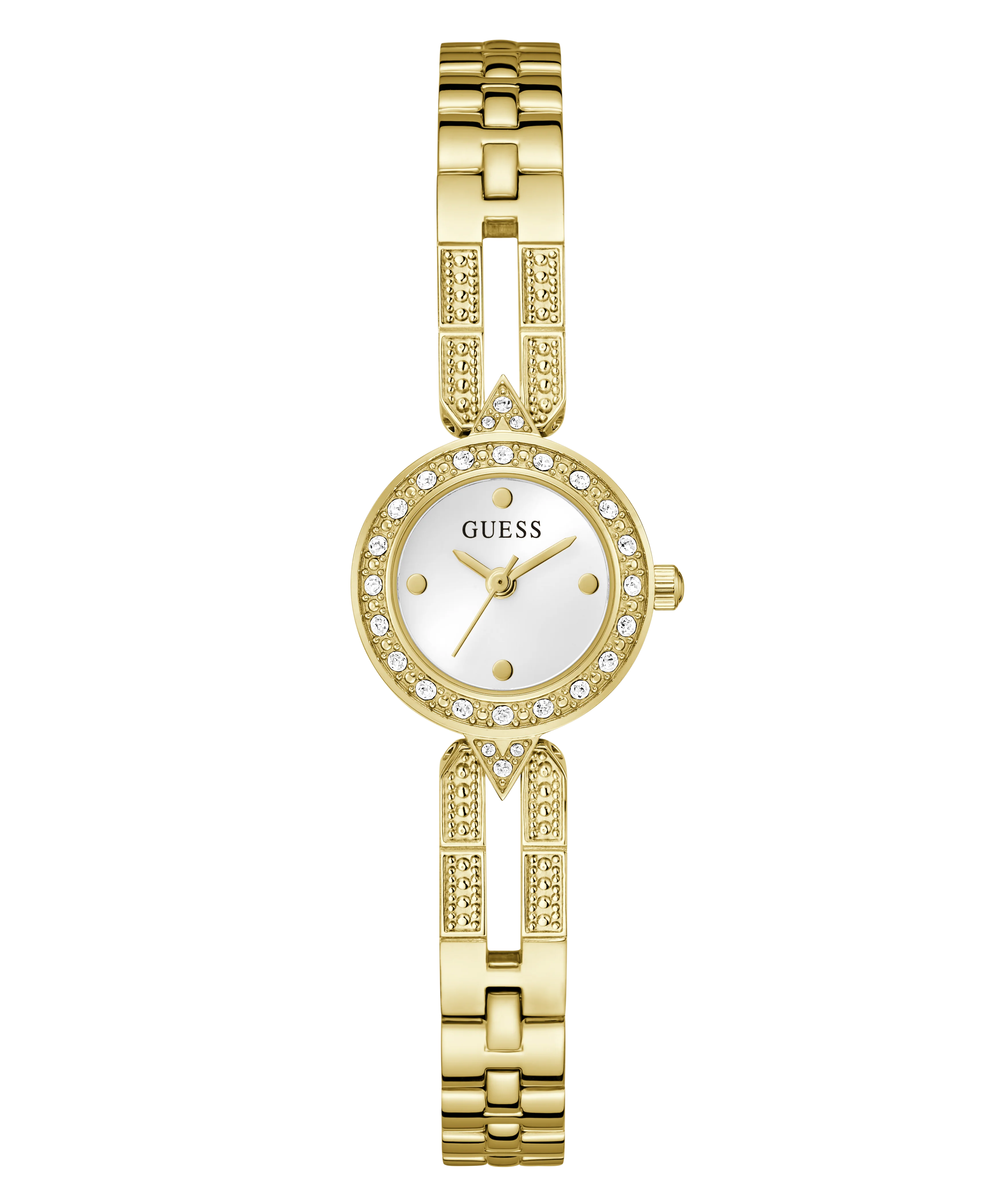 GUESS Ladies Gold Tone Analog Watch - Image 4