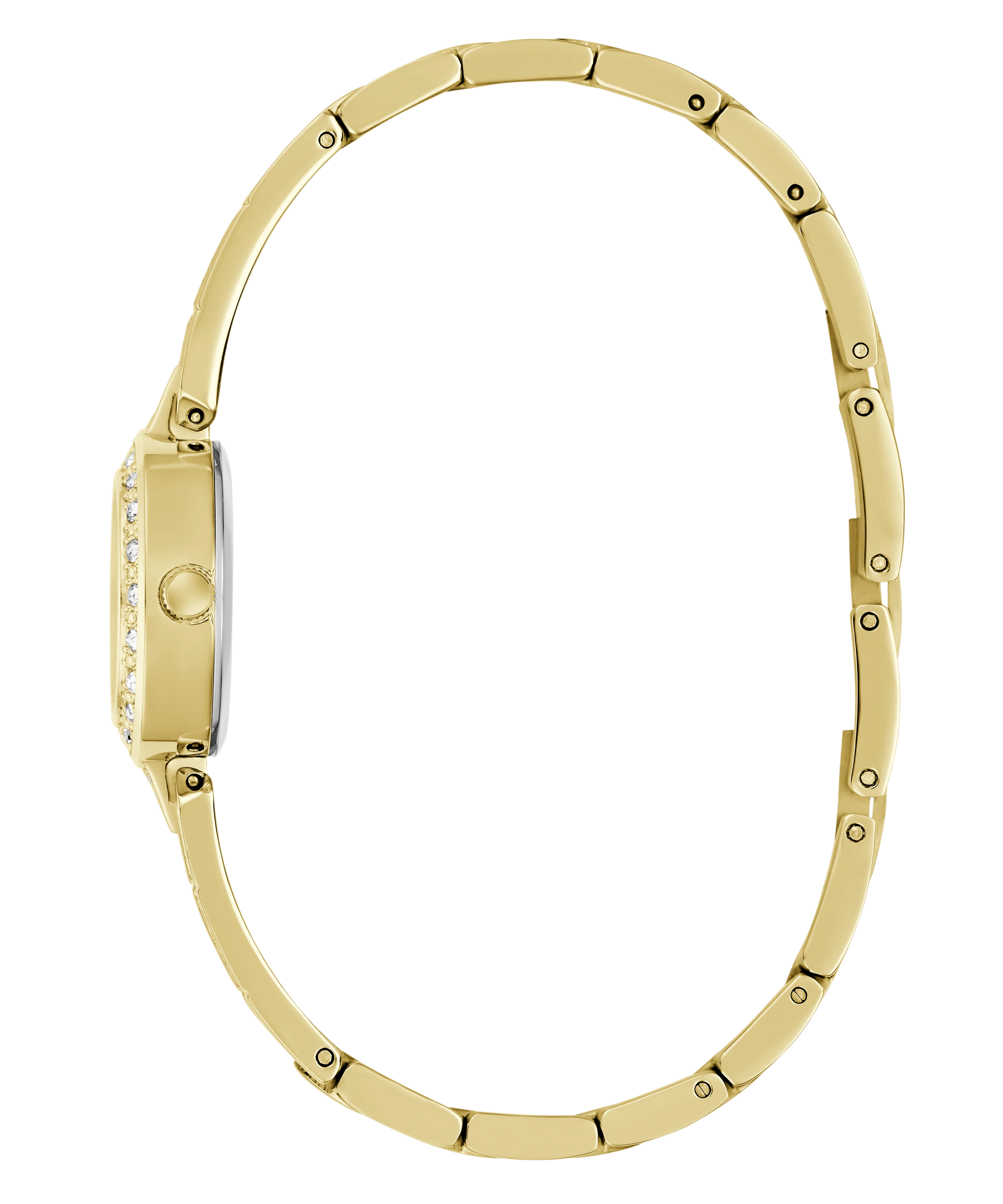 GUESS Ladies Gold Tone Analog Watch - Image 8