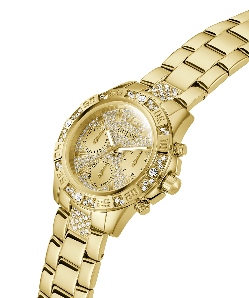 GUESS Ladies Gold Tone Multi-function Watch - Image 3