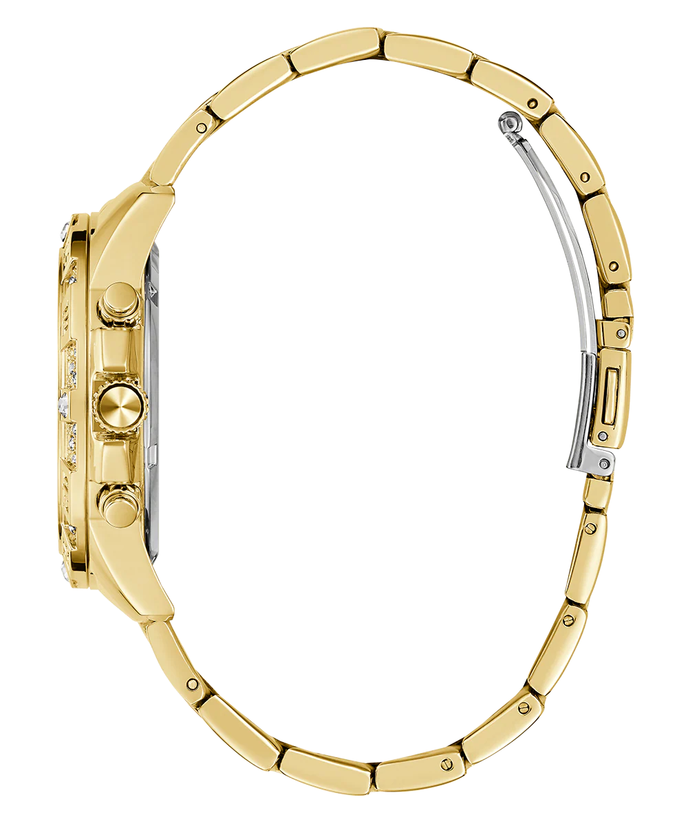 GUESS Ladies Gold Tone Multi-function Watch - Image 7