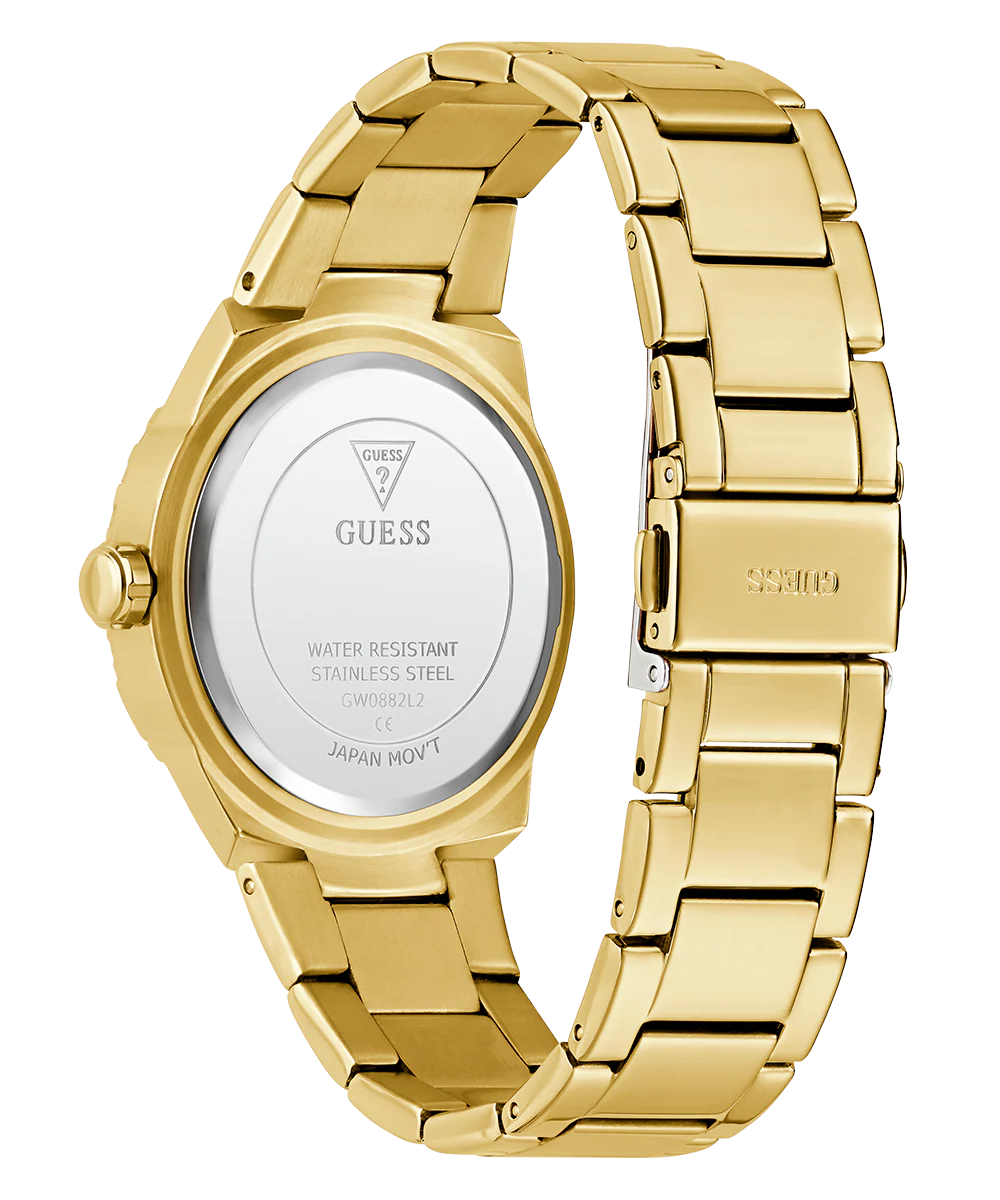 GUESS Ladies Gold Tone Multi-function Watch - Image 7
