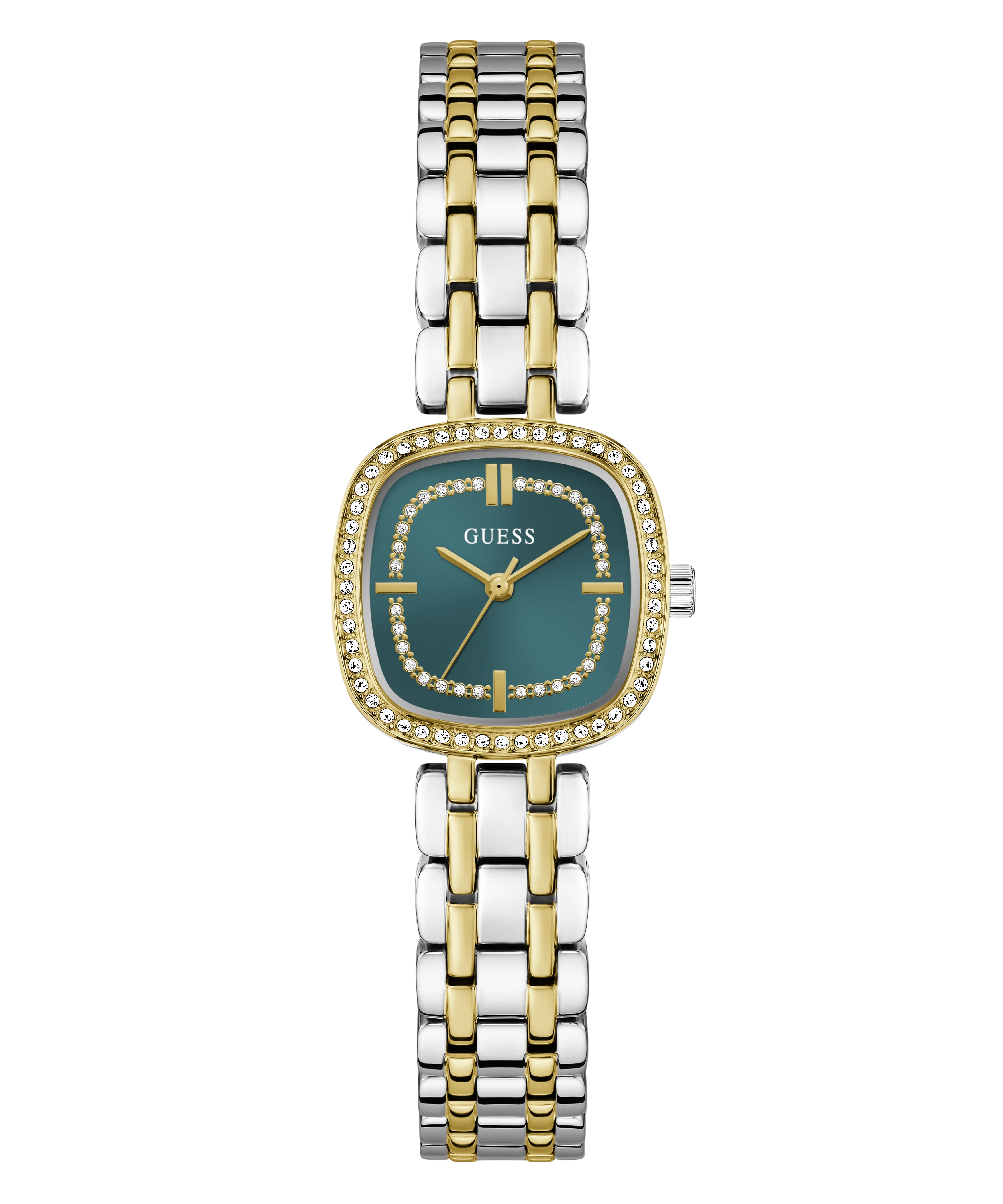 GUESS Ladies Hazel 2-Tone Analog Watch - Image 4