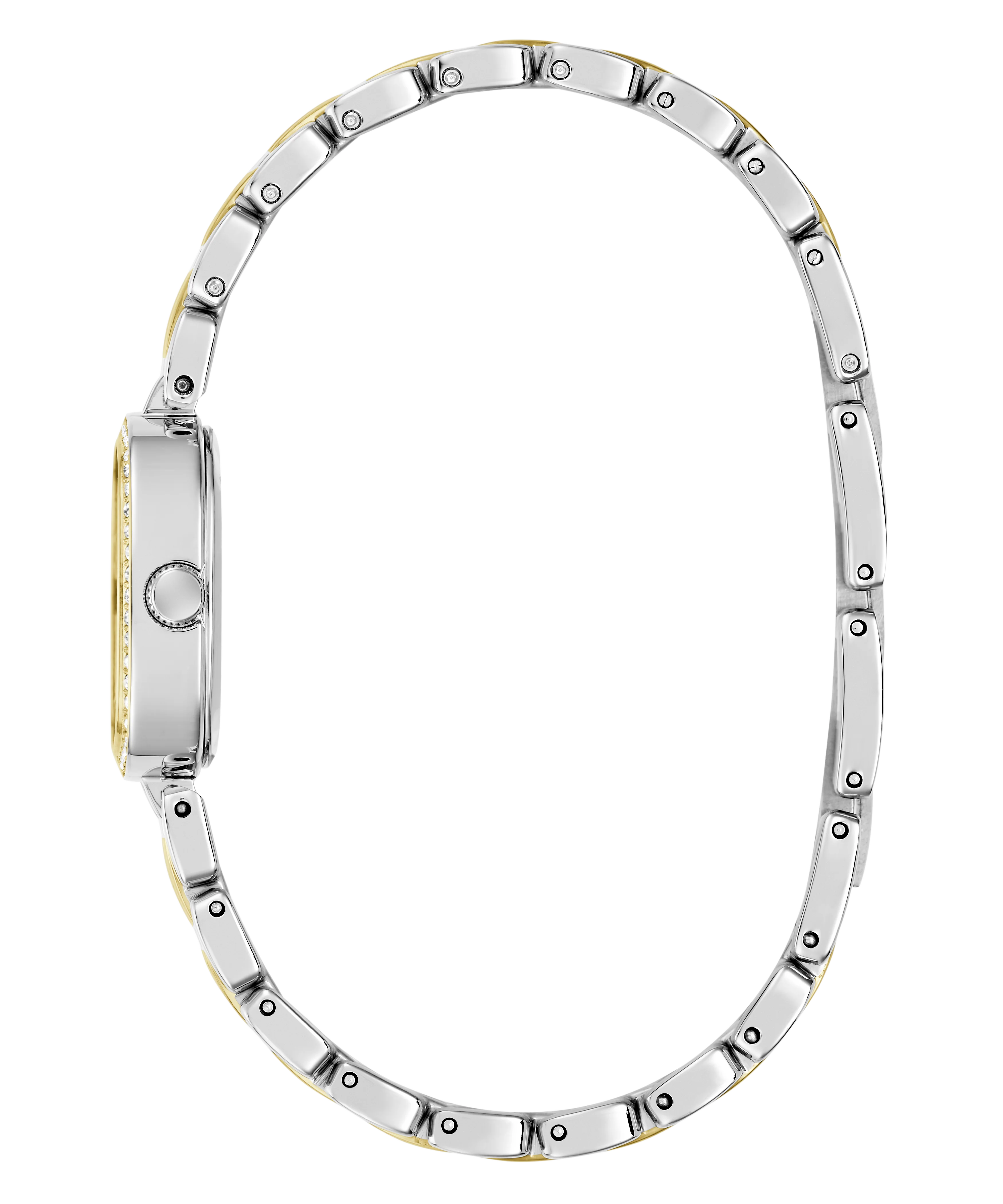 GUESS Ladies Hazel 2-Tone Analog Watch - Image 8