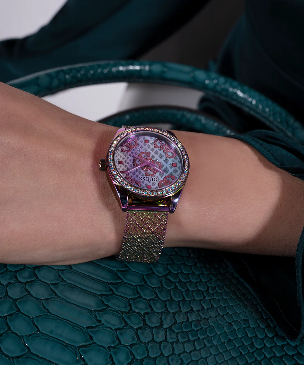 GUESS Ladies Iridescent Analog Watch - Image 7