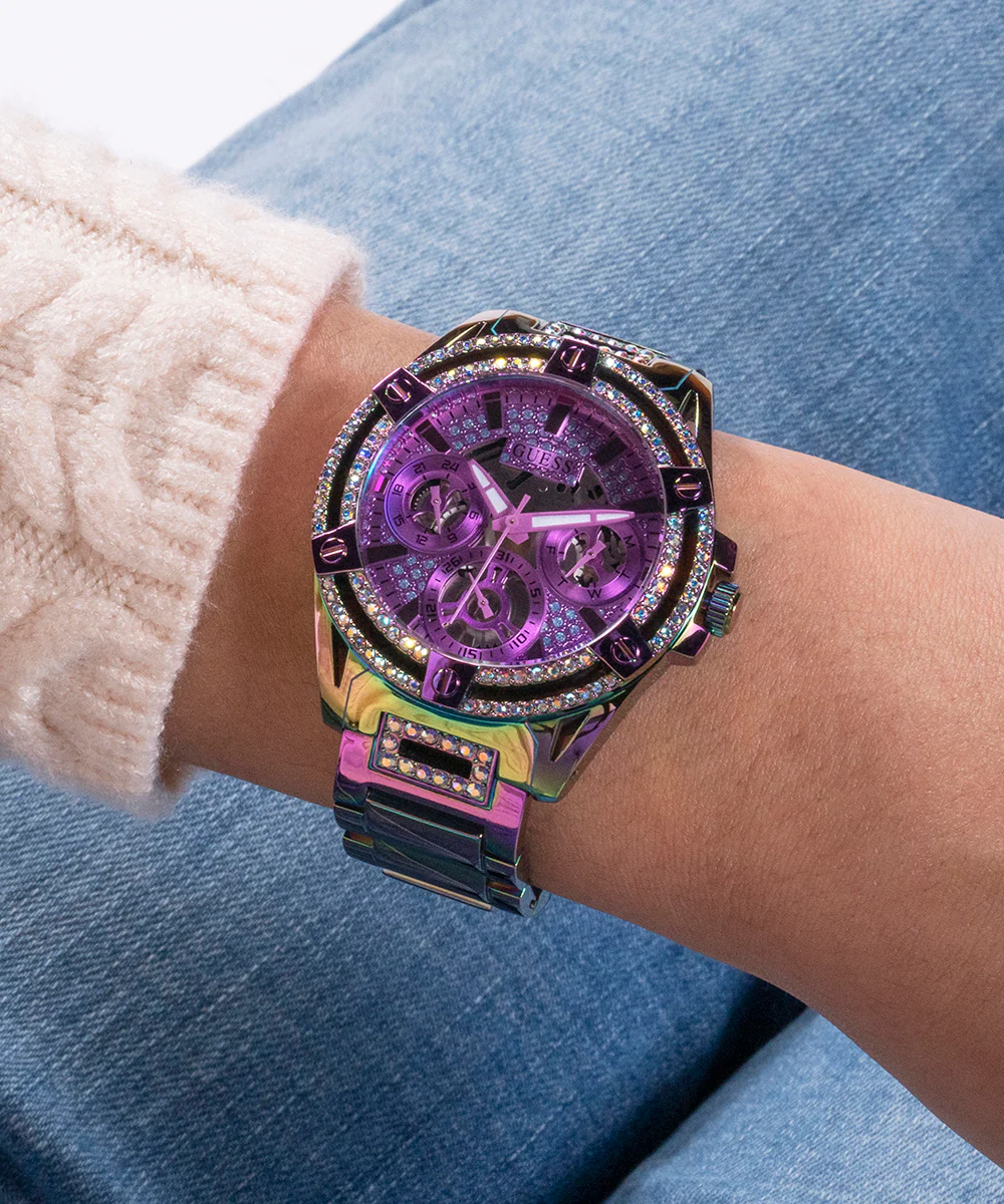GUESS Ladies Iridescent Multi-function Watch - Image 3