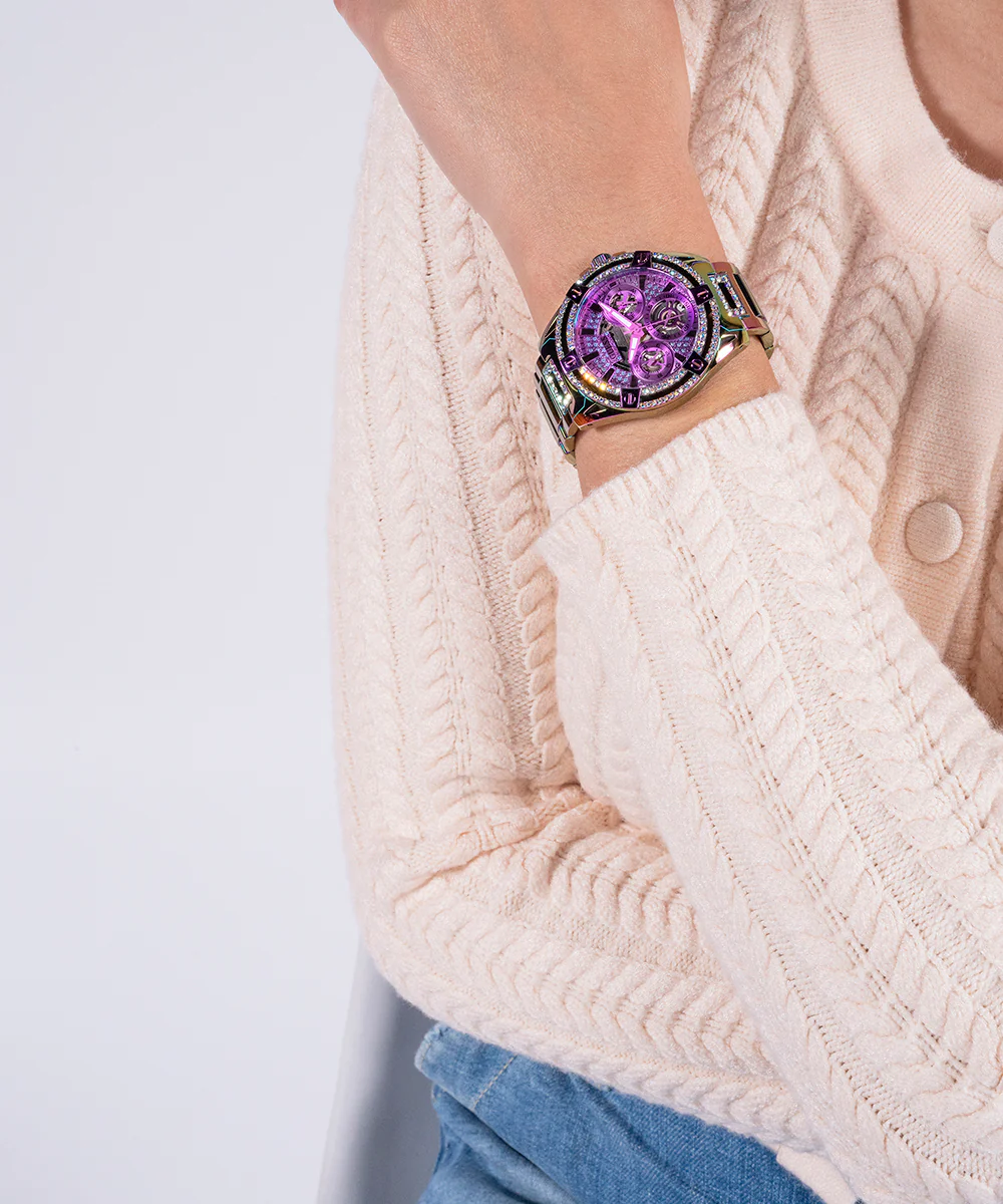 GUESS Ladies Iridescent Multi-function Watch - Image 7