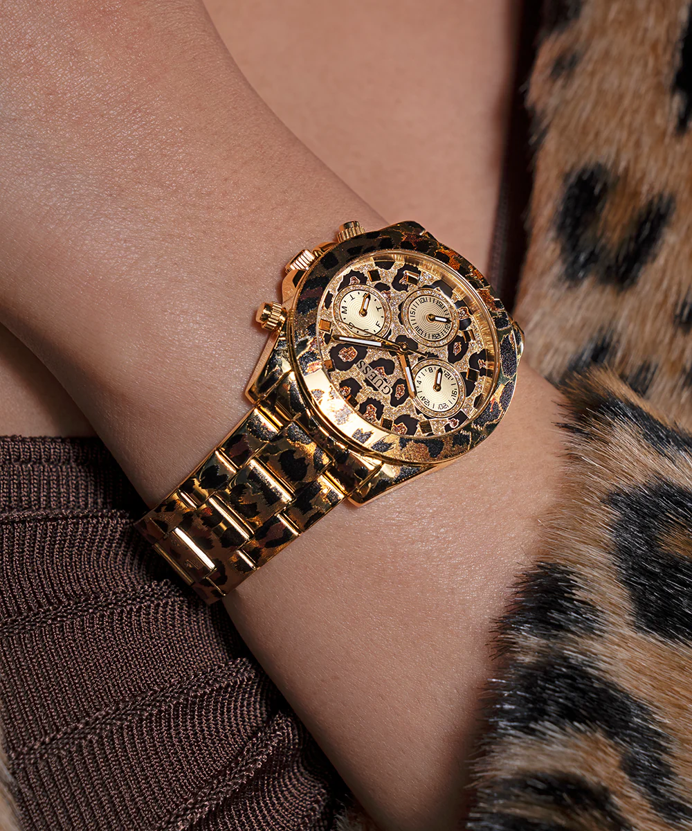 GUESS Ladies Leopard Multi-function Watch - Image 7