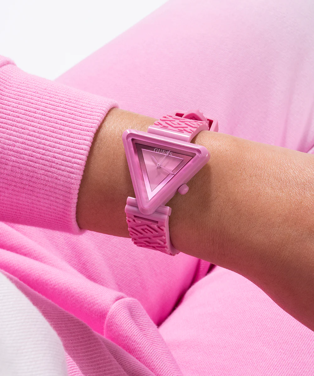 GUESS Ladies Pink Analog Watch - Image 5