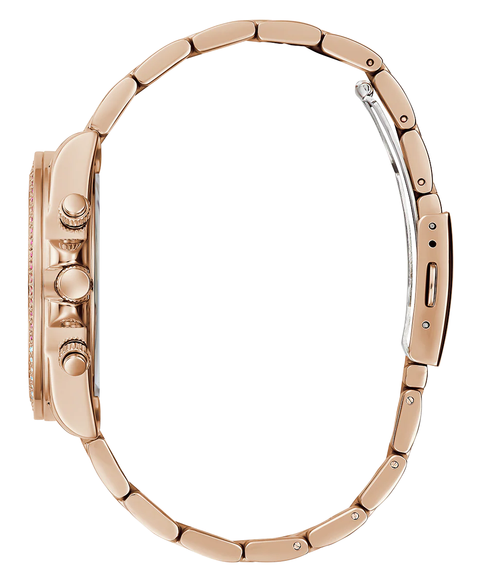 GUESS Ladies Rose Gold Tone Analog Watch - Image 7