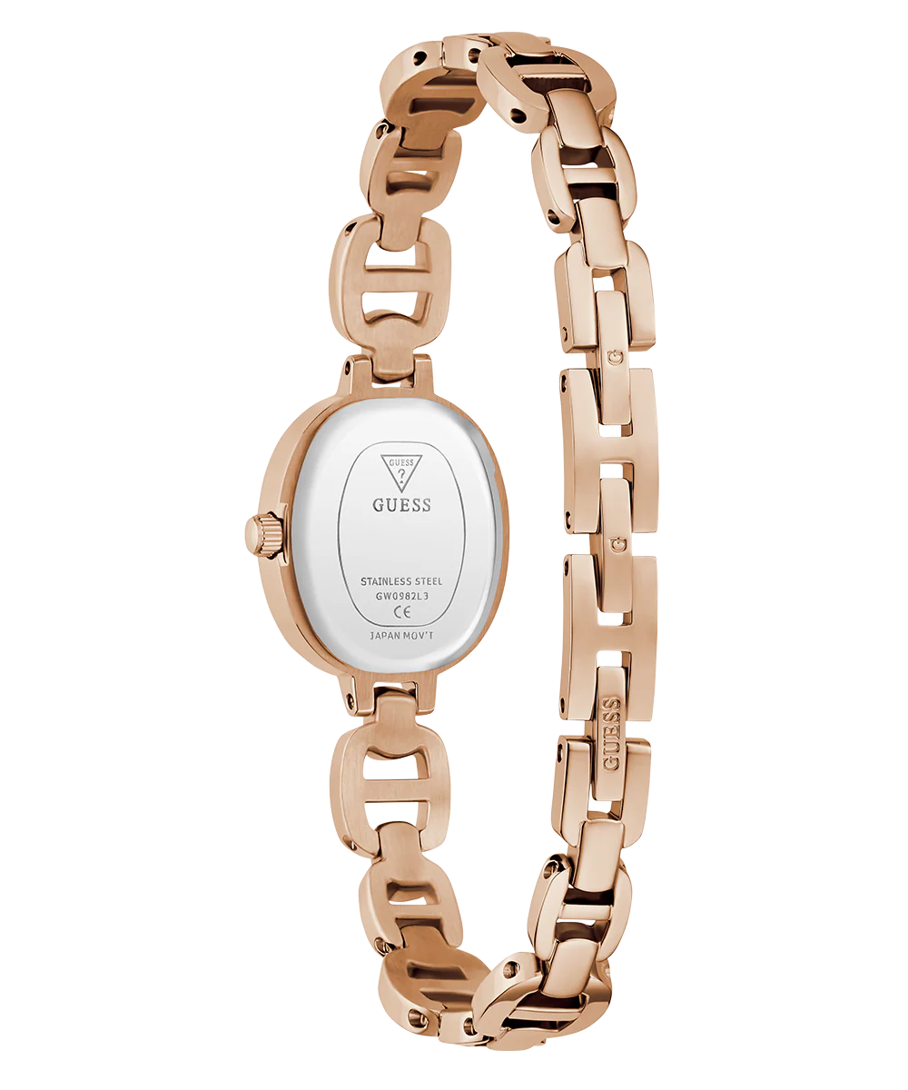 GUESS Ladies Rose Gold Tone Analog Watch - Image 7