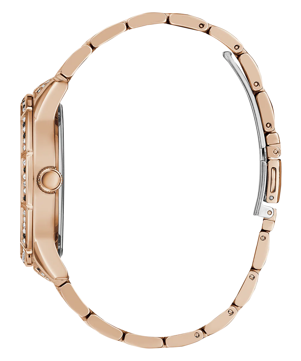 GUESS Ladies Rose Gold Tone Multi-function Watch - Image 7