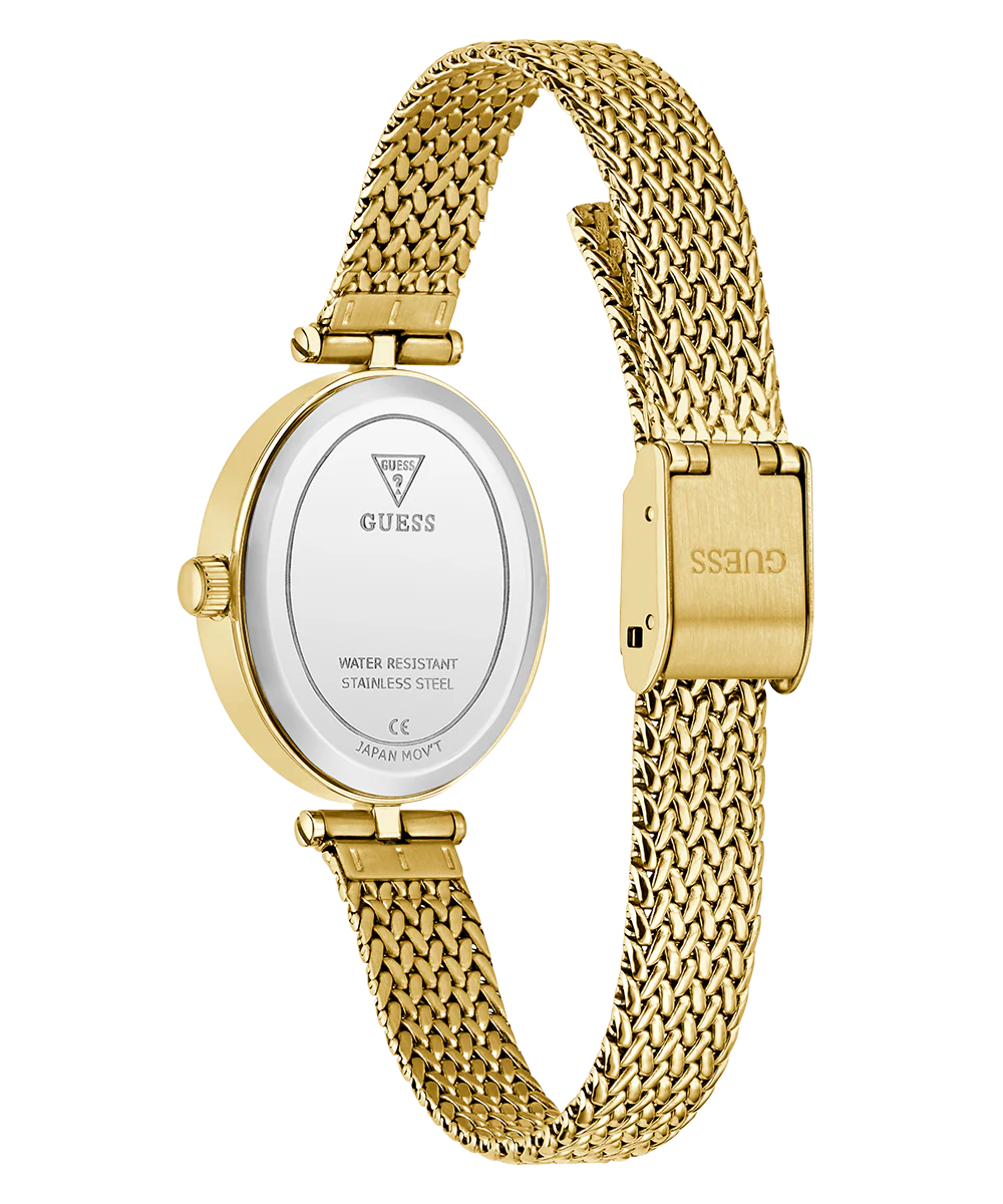 GUESS Ladies Ruby Gold Tone Analog Watch - Image 7