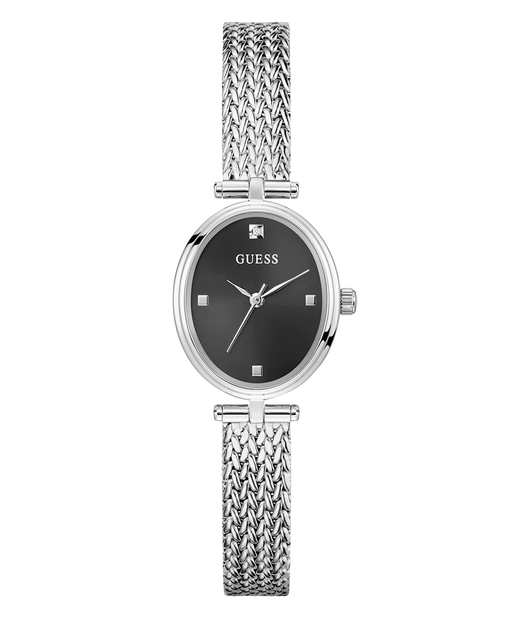 GUESS Ladies Ruby Silver Tone Analog Watch - Image 4