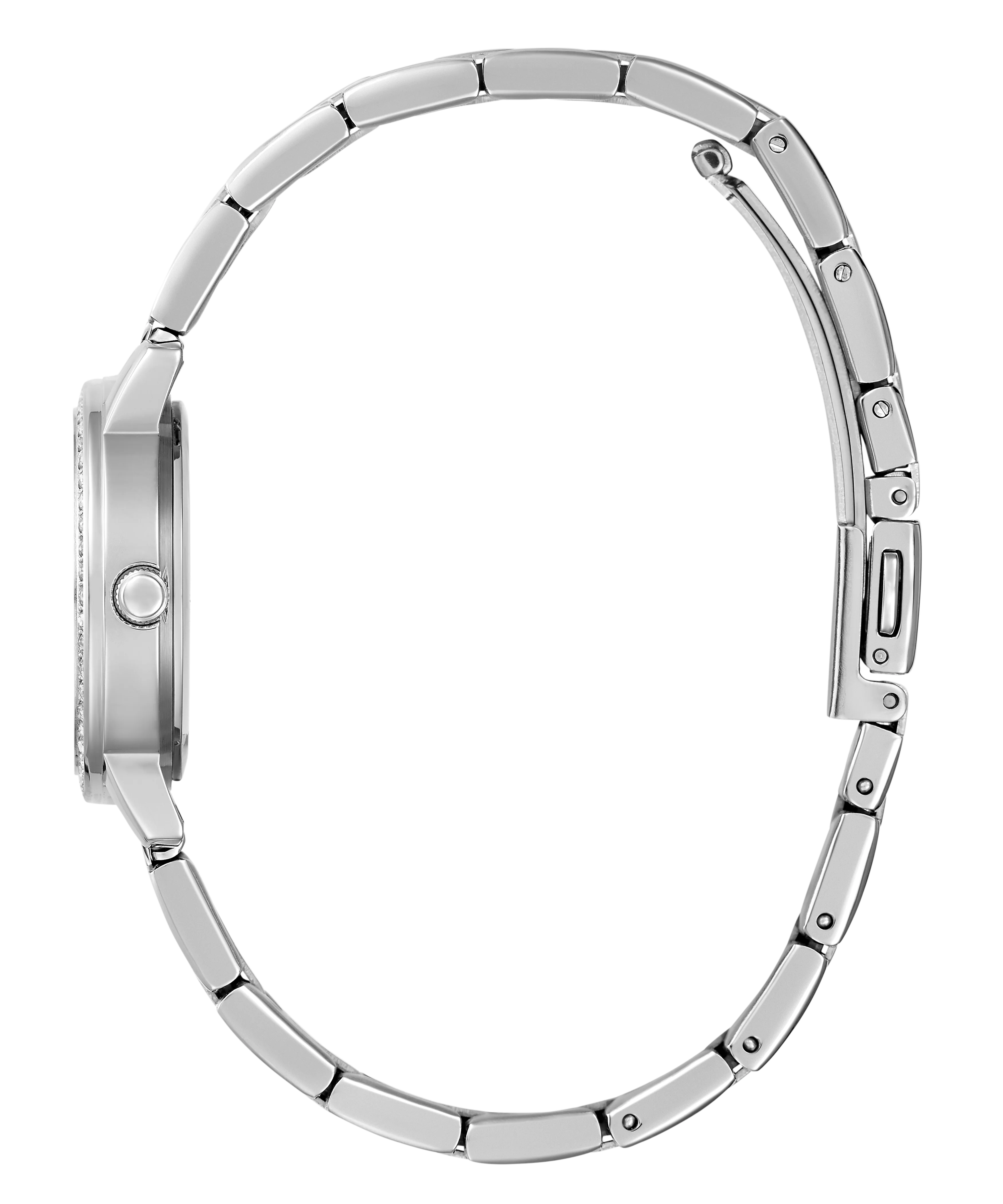 GUESS Ladies Silver Tone Analog Watch Gift Set - Image 5