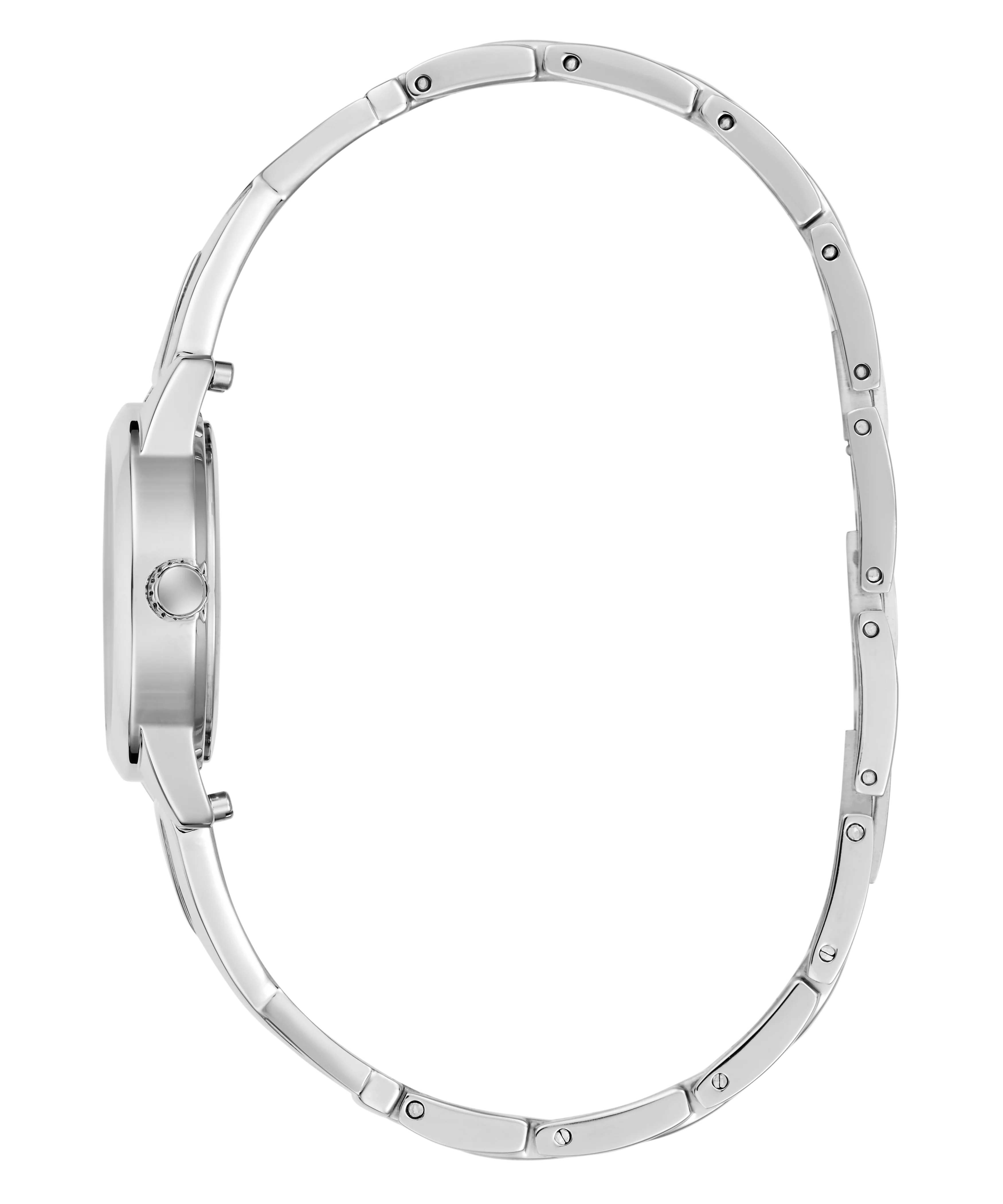 GUESS Ladies Silver Tone Analog Watch Gift Set - Image 7