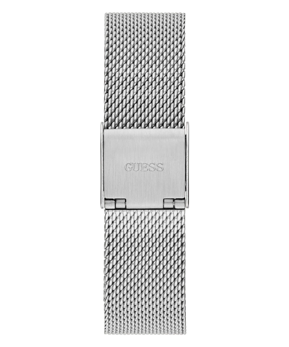 GUESS Ladies Silver Tone Analog Watch - Image 8