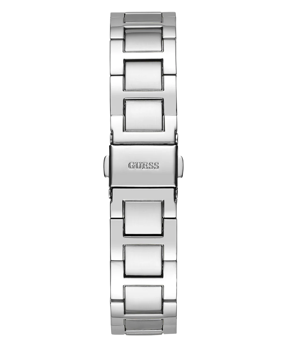 GUESS Ladies Silver Tone Analog Watch - Image 5