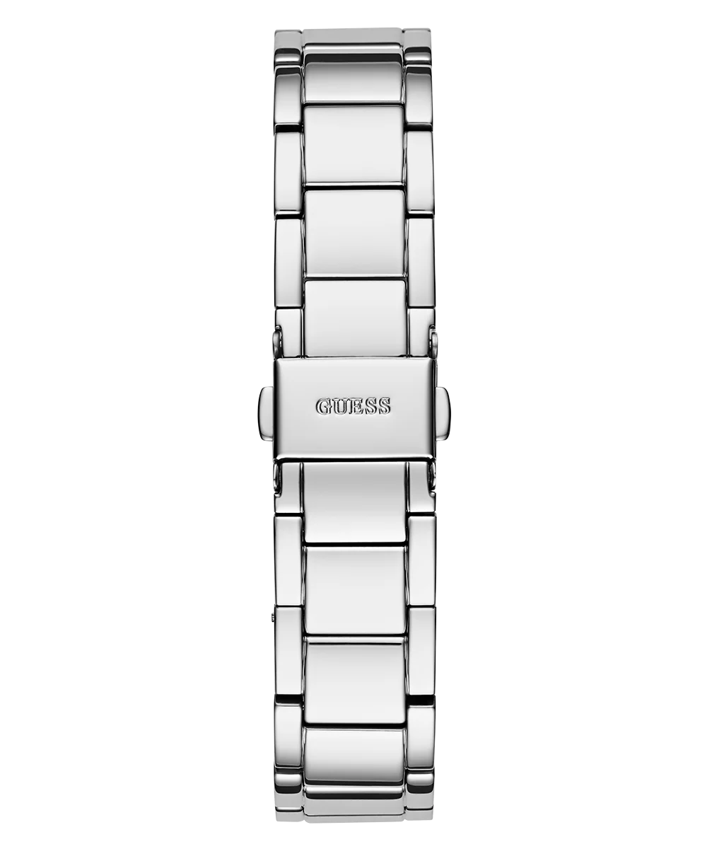 GUESS Ladies Silver Tone Analog Watch - Image 9