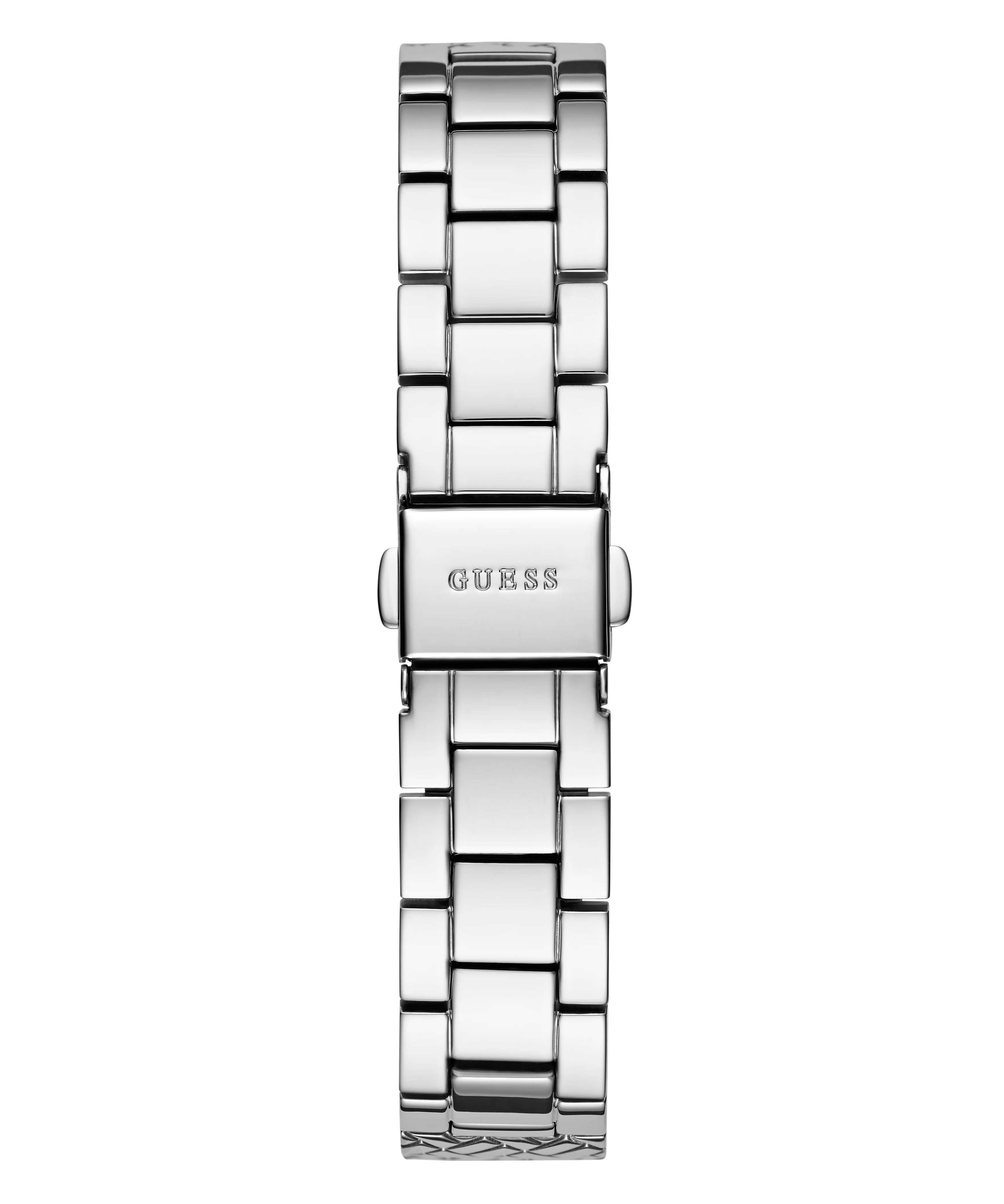 GUESS Ladies Silver Tone Analog Watch - Image 8