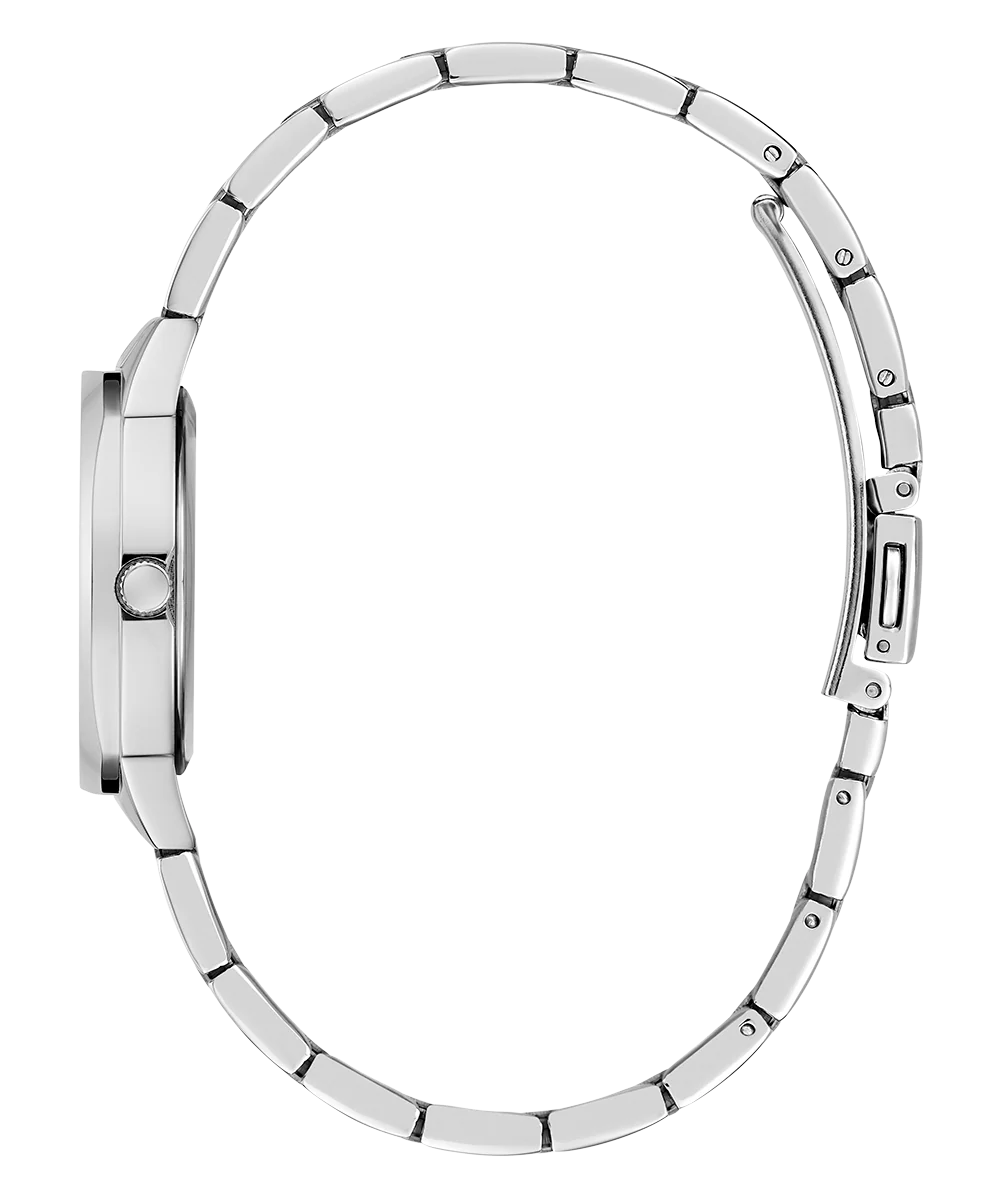 GUESS Ladies Silver Tone Analog Watch - Image 7