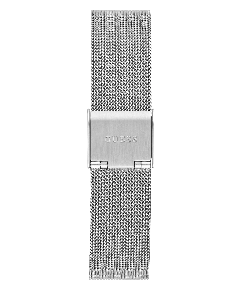 GUESS Ladies Silver Tone Analog Watch - Image 8