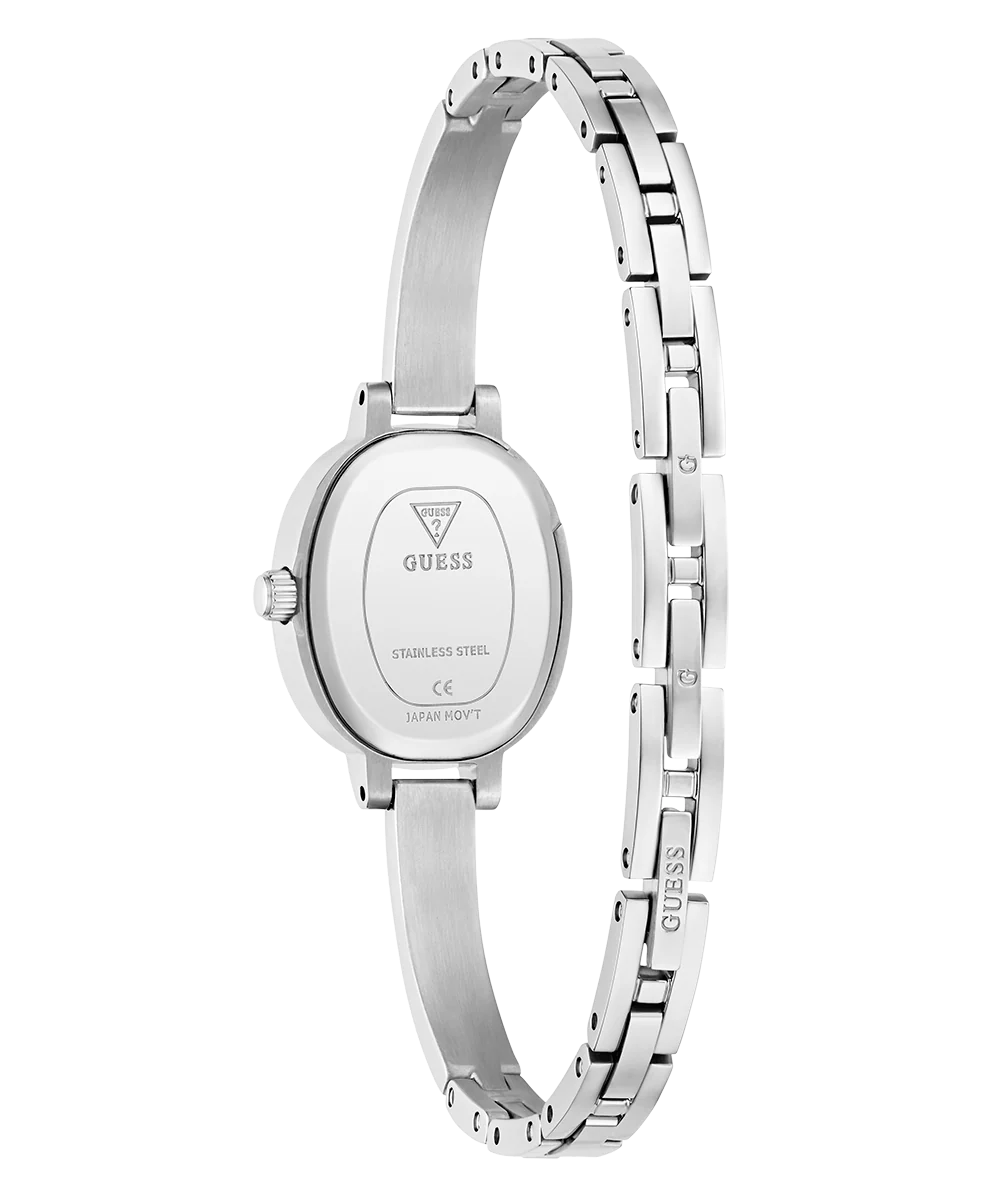 GUESS Ladies Silver Tone Analog Watch - Image 7