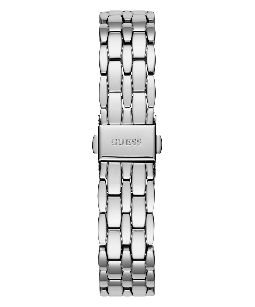 GUESS Ladies Silver Tone Analog Watch - Image 3
