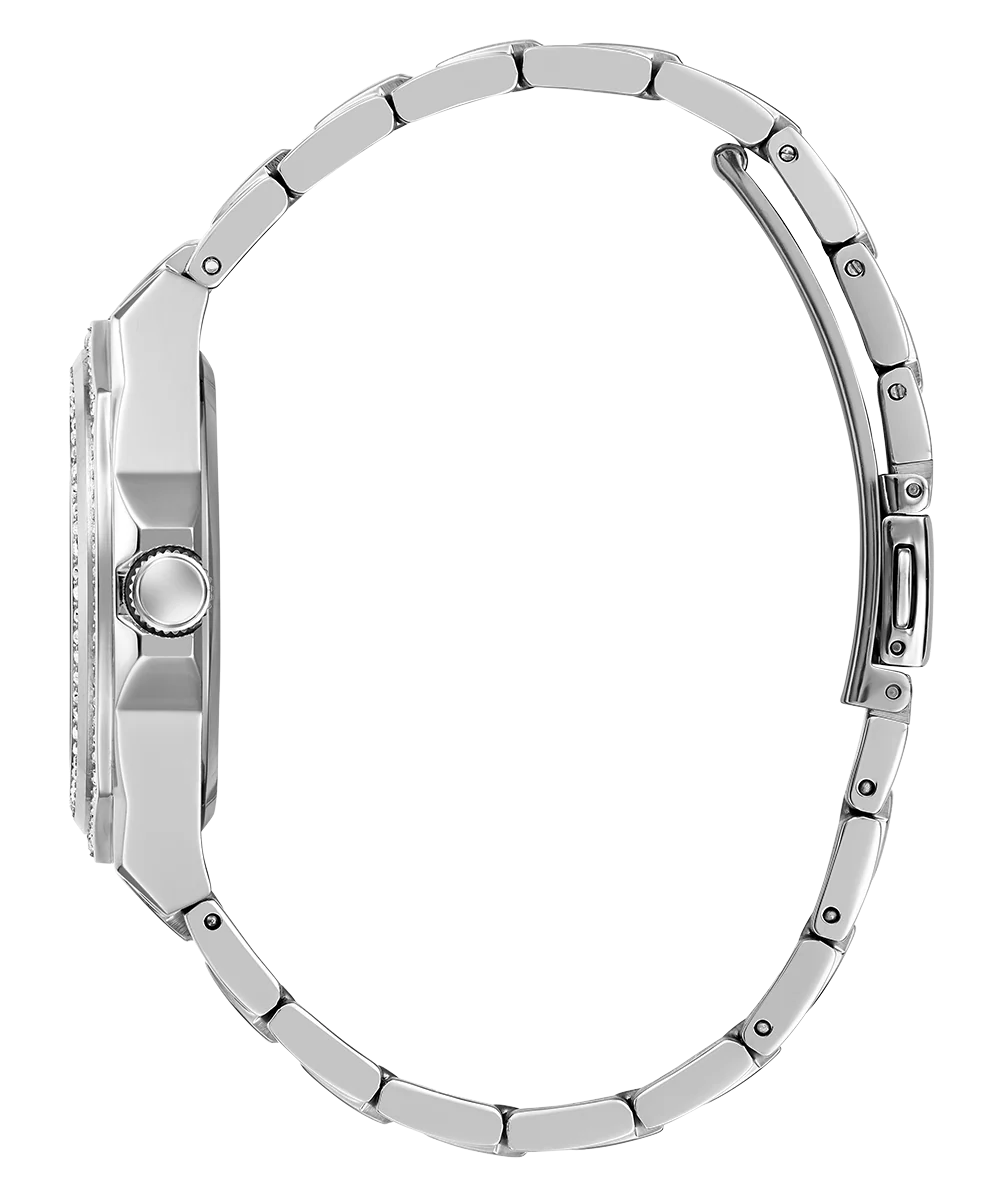 GUESS Ladies Silver Tone Multi-function Watch - Image 7